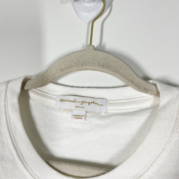 Spiritual Gangster Summer Love Graphic Sweater Women's White Pullover Medium NEW - Picture 4 of 9